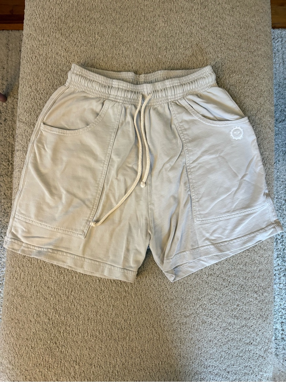 Big Bud Press Dishwater White Sweat Shorts